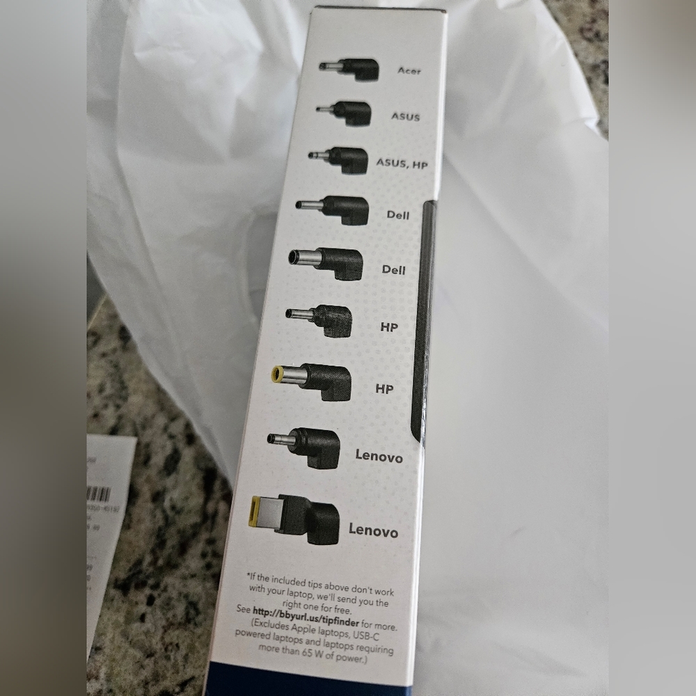 Insignis universal laptop charger